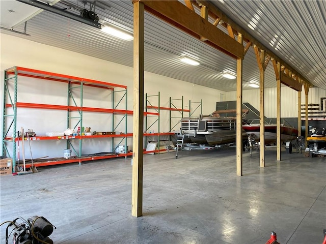 2192 State Route 8, Ohio, NY 13324 - garage featuring metal wall