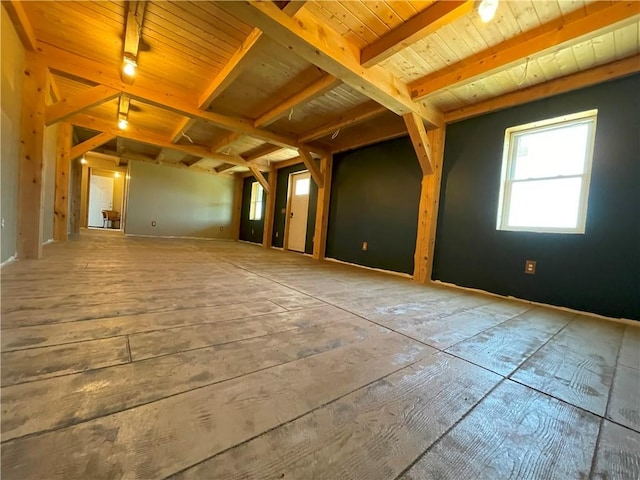2192 State Route 8, Ohio, NY 13324 - empty room with beam ceiling
