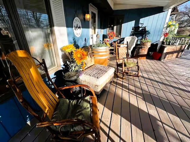 605 Watkins Rd, Horseheads, NY 14845 - view of wooden terrace
