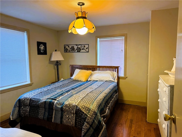 605 Watkins Rd, Horseheads, NY 14845 - bedroom featuring baseboards and wood finished floors