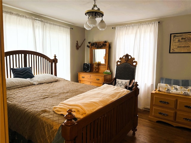 605 Watkins Rd, Horseheads, NY 14845 - bedroom featuring dark wood-style floors