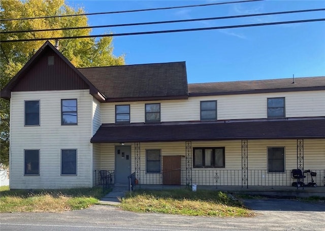 1268 County Road 19, Dix, NY 14812 - view of property featuring covered porch