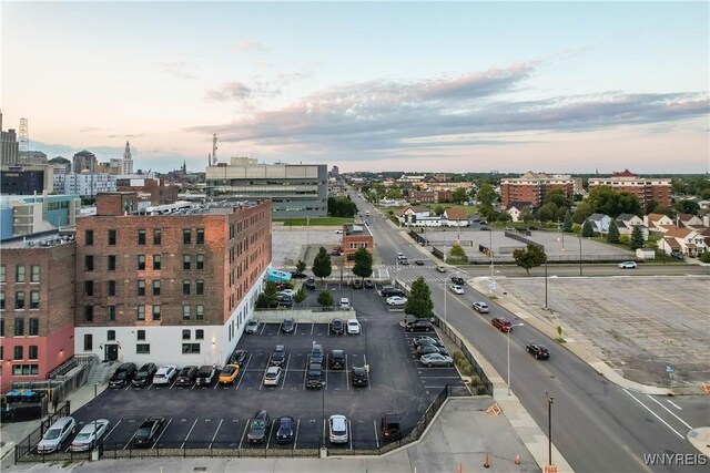 149 Swan Unit 404, Buffalo, NY 14203 - birds eye view of property with a view of city