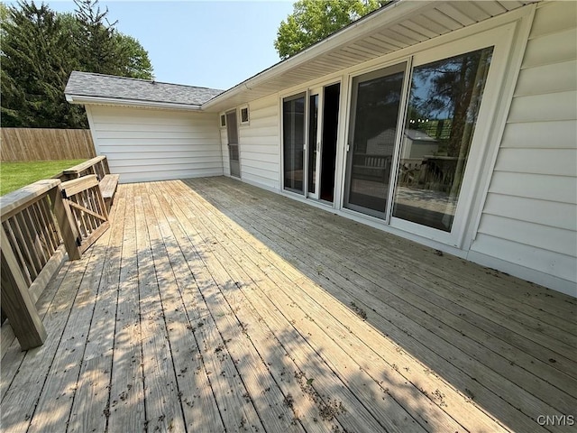 4062 Port St, Richland, NY 13142 - view of wooden terrace