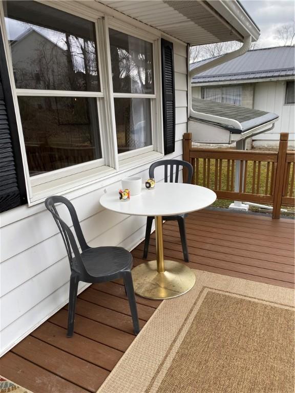115 Aster Dr, Horseheads, NY 14845 - view of wooden deck