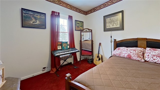 500 Farnham Rd, Sanford, NY 13865 - carpeted bedroom with baseboards