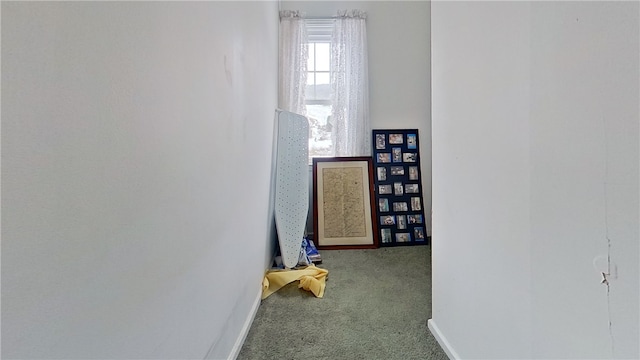500 Farnham Rd, Sanford, NY 13865 - hallway with carpet floors and baseboards
