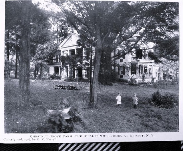 810 River Rd, Sanford, NY 13754 - view of yard