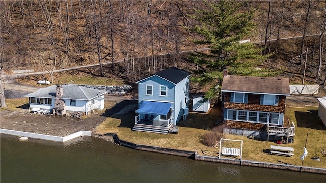 5170 Sunnyside Rd, Italy, NY 14507 - drone / aerial view with a water view