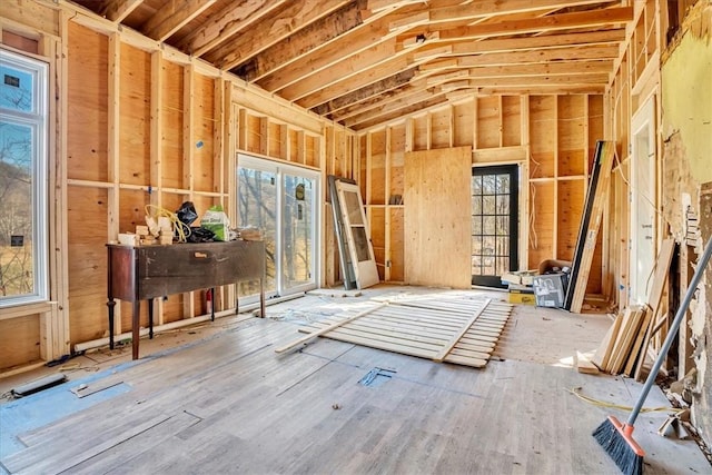 miscellaneous room featuring plenty of natural light