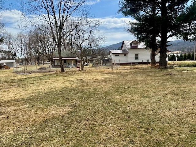 view of yard