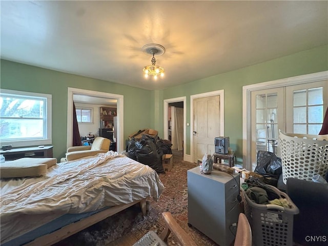 37754 County Route 194, Antwerp, NY 13608 - bedroom featuring a notable chandelier and carpet floors