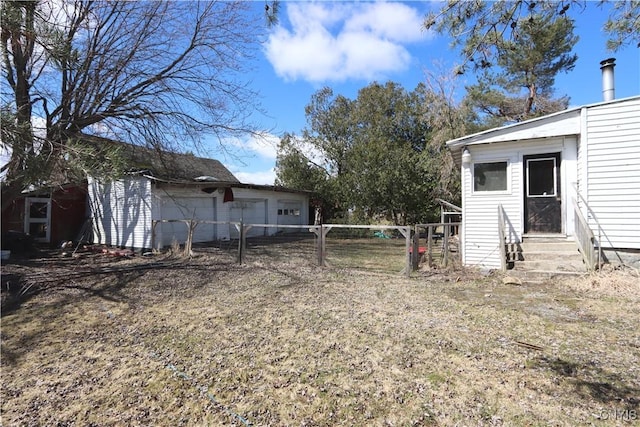 37754 County Route 194, Antwerp, NY 13608 - view of yard featuring fence and entry steps