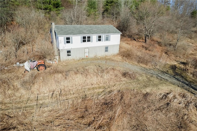 351 Monkey Run Rd, Elmira, NY 14901 - drone / aerial view