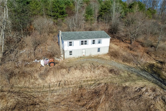 351 Monkey Run Rd, Elmira, NY 14901 - aerial view