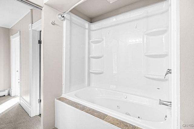 1002 N Madison St, Rome-Inside, NY 13440 - full bath featuring a combined bath / shower with jetted tub