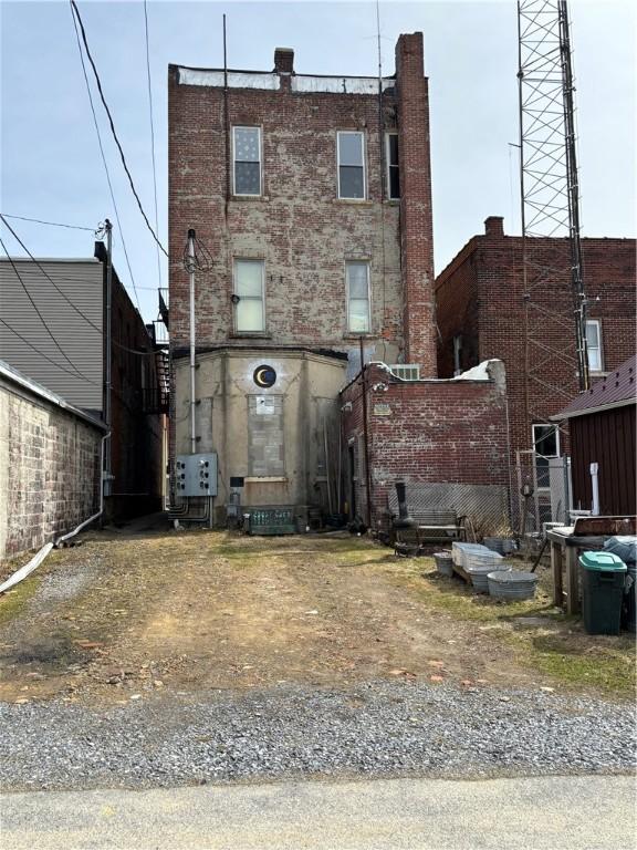 view of rear view of property