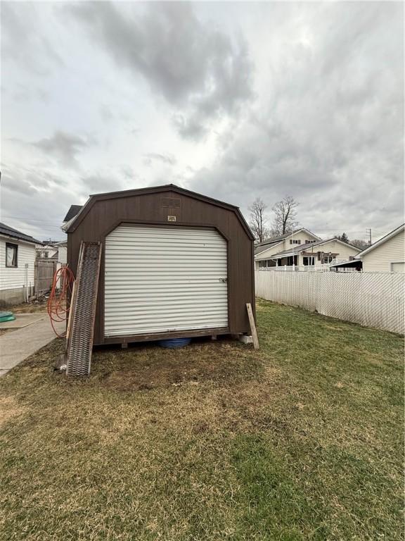 39 Steuben St, Addison, NY 14801 - view of outbuilding featuring an outbuilding and fence
