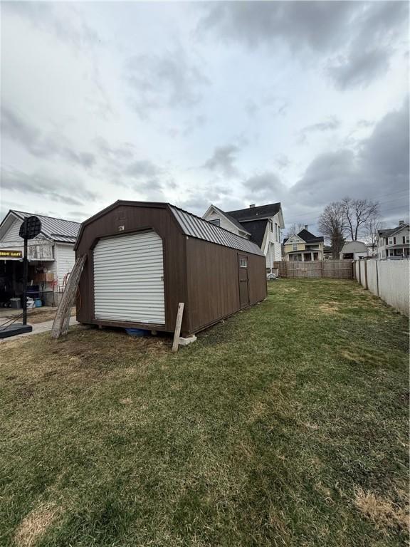 39 Steuben St, Addison, NY 14801 - view of outbuilding with fence and an outdoor structure