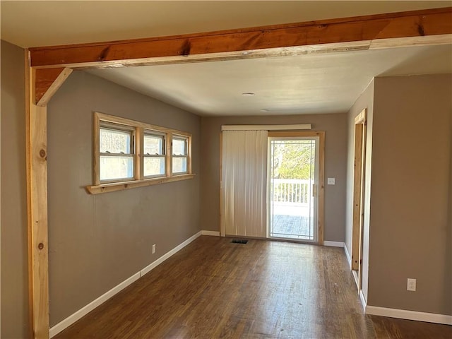 5187 State Highway 23, Norwich-Town, NY 13815 - spare room featuring baseboards and wood finished floors