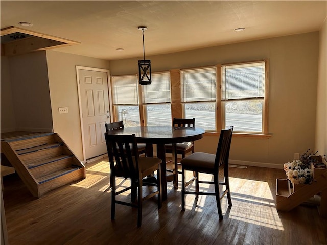 5187 State Highway 23, Norwich-Town, NY 13815 - dining room featuring baseboards and wood finished floors