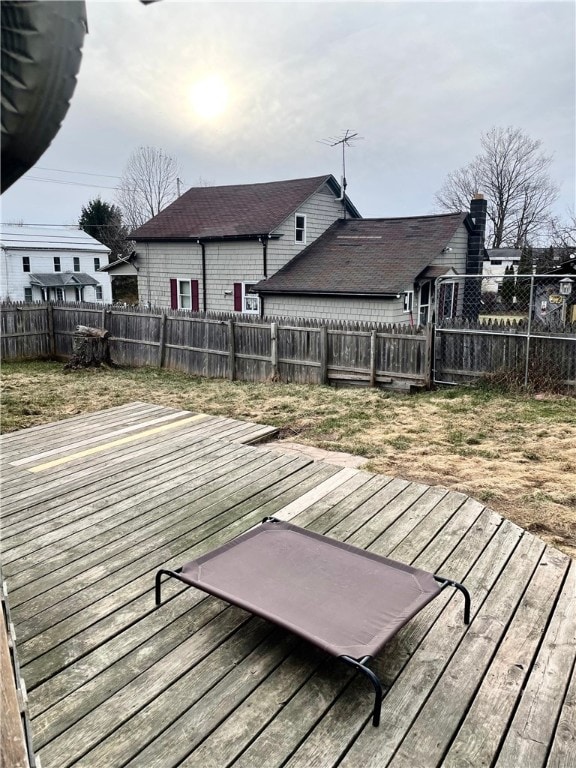 1842 E Lake Rd, Spafford, NY 13152 - deck with fence