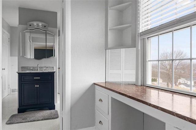 507 Hilltop Rd, Union, NY 13760 - bathroom featuring visible vents and vanity