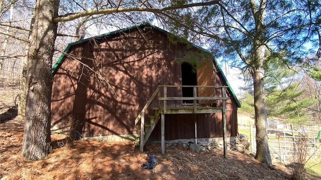 exterior space with fence