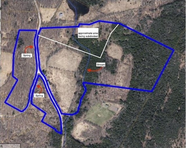 1114 Bull Run Rd, Middletown, NY 12455 - map / location with property parcel outlined