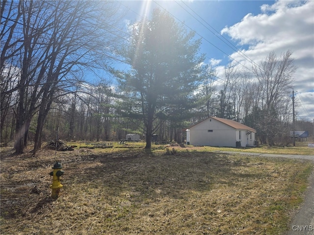 view of side of property