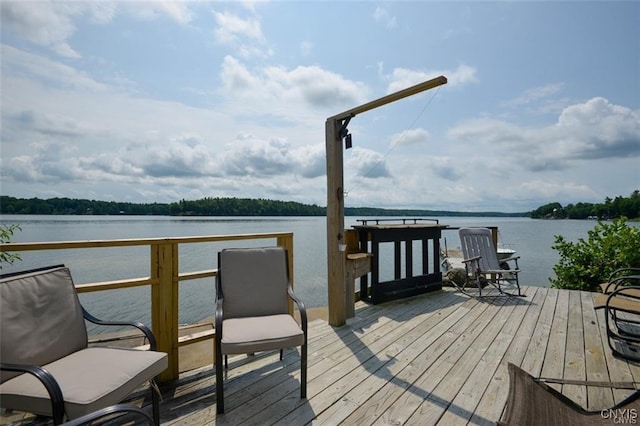 46337 Lake Of The Isle, Alexandria, NY 13607 - view of dock with a water view