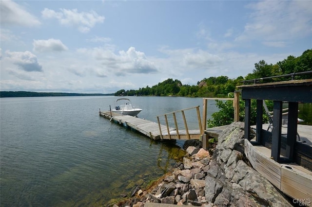 46337 Lake Of The Isle, Alexandria, NY 13607 - view of dock with a water view