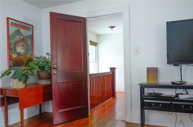 265 Main St, Delhi, NY 13753 - hallway with wood finished floors