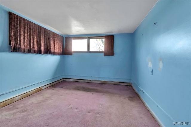 11765 Maple Ridge Rd, Shelby, NY 14103 - carpeted spare room featuring baseboards