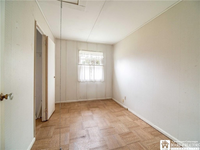 111 Springdale, Jamestown, NY 14701 - empty room with baseboards