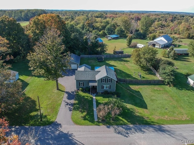 4973 Wilder Rd, Ellisburg, NY 13605 - aerial view featuring a wooded view