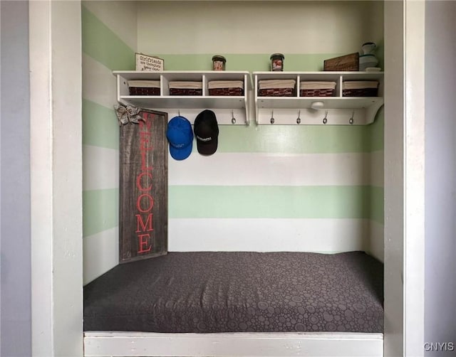 view of mudroom