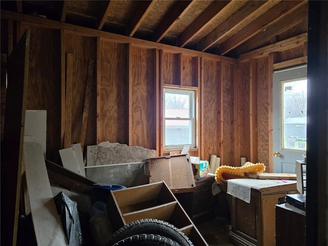 misc room featuring plenty of natural light