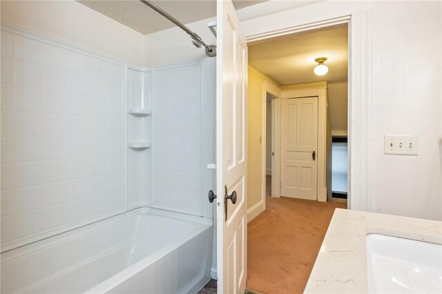 179 S W St, Geneva-City, NY 14456 - bathroom featuring a sink and  shower combination