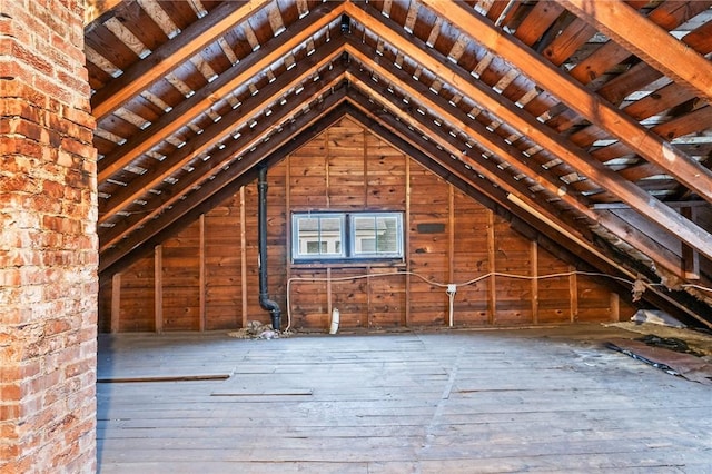 179 S W St, Geneva-City, NY 14456 - view of unfinished attic
