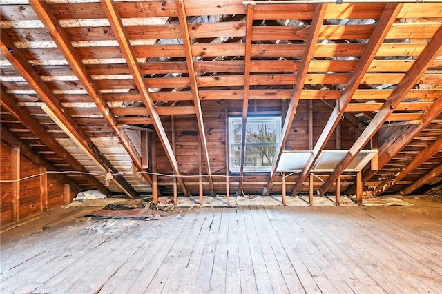 179 S W St, Geneva-City, NY 14456 - view of unfinished attic