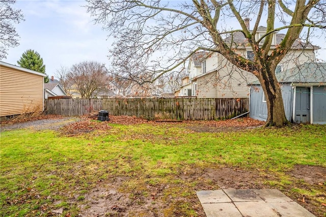 179 S W St, Geneva-City, NY 14456 - view of yard with an outdoor structure and fence private yard