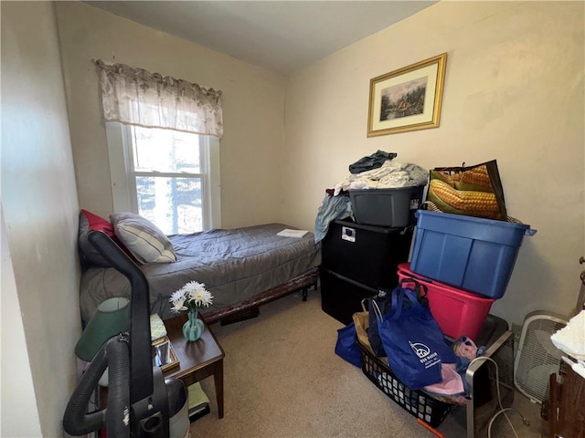 bedroom featuring carpet floors