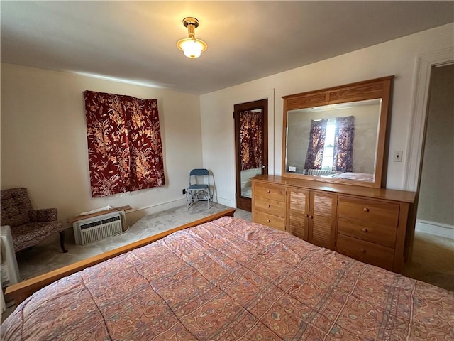 174 N Bennett St, Bradford-City, PA 16701 - carpeted bedroom with a wall unit AC and baseboards