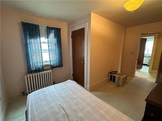 174 N Bennett St, Bradford-City, PA 16701 - carpeted bedroom featuring radiator, baseboards, and a closet