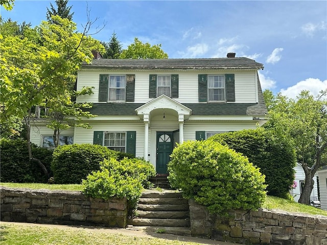 174 N Bennett St, Bradford-City, PA 16701 - view of front facade featuring a chimney