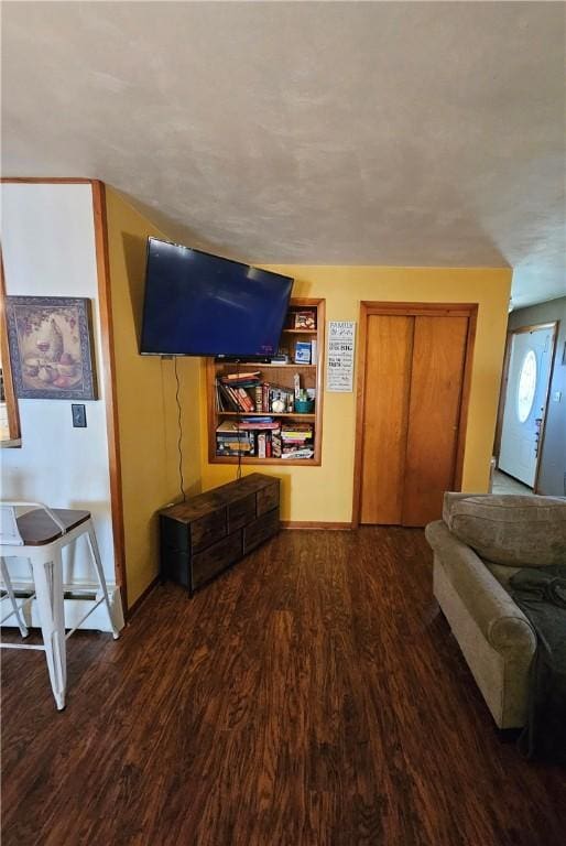 305 State St, Smethport-Borough, PA 16749 - living room with baseboards and wood finished floors