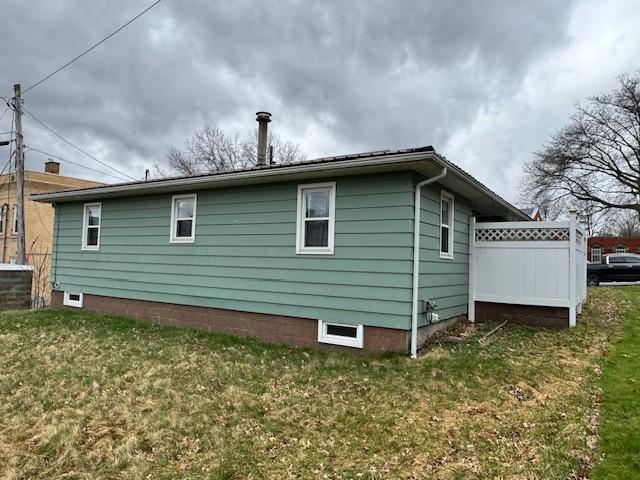 305 State St, Smethport-Borough, PA 16749 - view of side of home with a lawn
