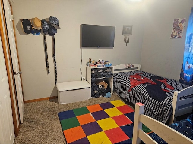 305 State St, Smethport-Borough, PA 16749 - carpeted bedroom featuring baseboards