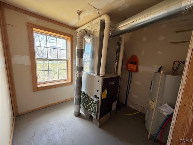 318 Academy St, Watertown-City, NY 13601 - utilities featuring electric water heater